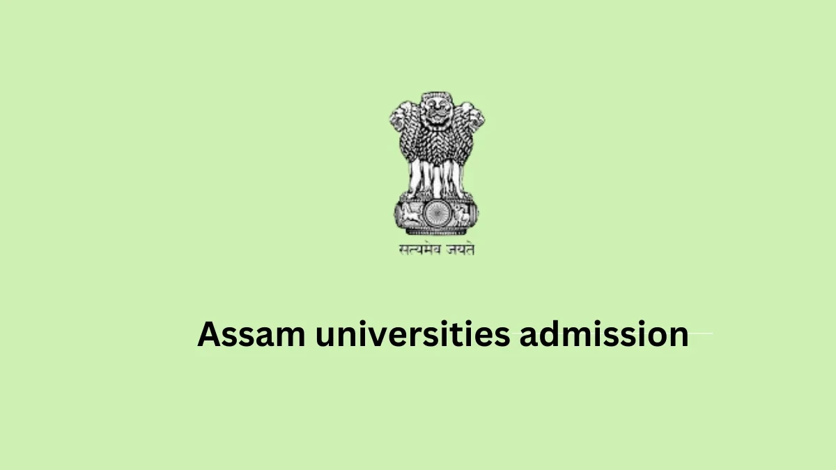 Assam UG and PG Admission 2024